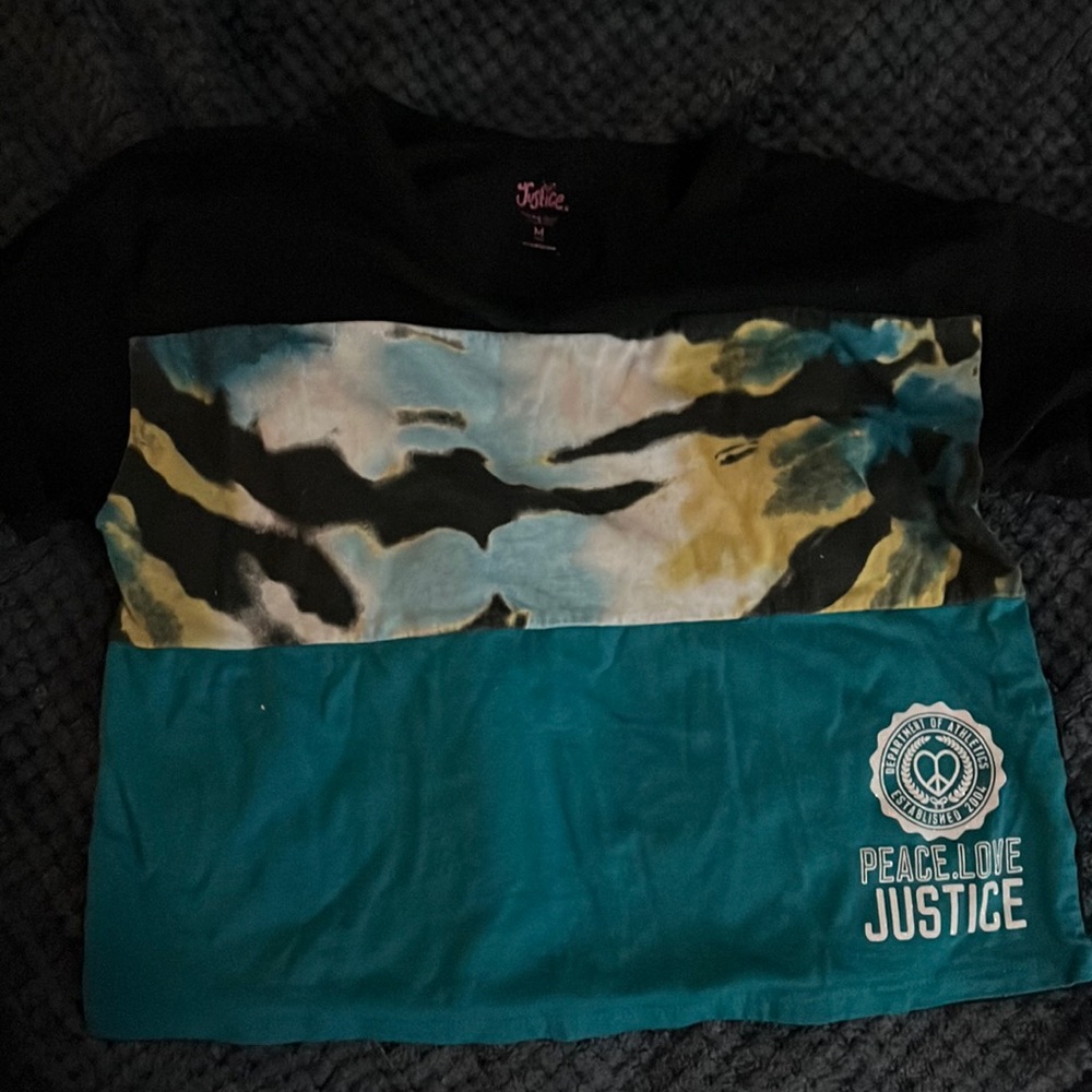 Soft cotton almost mid drift tee